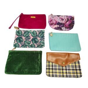 Ipsy Cosmetic Bags Variety Lot of 6 Travel Organization Makeup